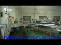 Aluminum ceiling and honeycomb panel case