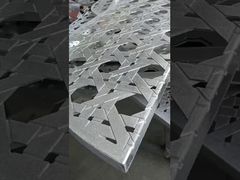 Simulated Woven Grid Perforated Aluminum Sheet